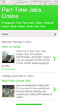 Mobile Screenshot of parttime-jobsonline.blogspot.com