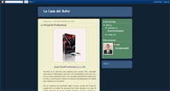 Desktop Screenshot of lacasadelbuho.blogspot.com