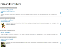 Tablet Screenshot of folkarteverywhere.blogspot.com