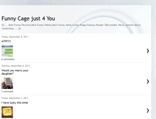 Tablet Screenshot of funnycage.blogspot.com