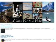 Tablet Screenshot of caboverdevida.blogspot.com