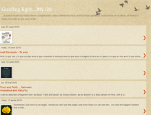 Tablet Screenshot of guidinglight-mylife.blogspot.com