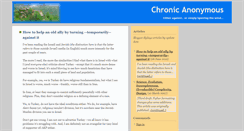 Desktop Screenshot of chronicanonymous.blogspot.com
