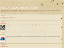 Tablet Screenshot of gina-elblogdegina.blogspot.com