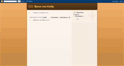 Desktop Screenshot of baronvonknifty.blogspot.com
