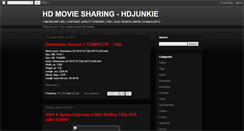 Desktop Screenshot of hdjunkie.blogspot.com