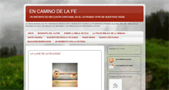 Desktop Screenshot of encaminodelafe.blogspot.com