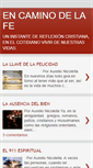 Mobile Screenshot of encaminodelafe.blogspot.com