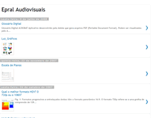 Tablet Screenshot of epralaudiovisuais.blogspot.com
