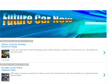 Tablet Screenshot of futurecarnow.blogspot.com
