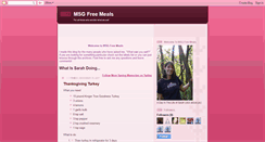 Desktop Screenshot of msgfreemeals.blogspot.com