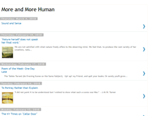 Tablet Screenshot of moreandmorehuman.blogspot.com