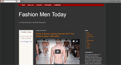 Desktop Screenshot of fashionmen21.blogspot.com