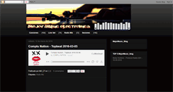 Desktop Screenshot of lamejormusicelectronica.blogspot.com