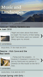 Mobile Screenshot of musicandlandscapes.blogspot.com