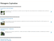 Tablet Screenshot of paisagenscapixabas.blogspot.com