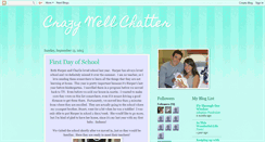 Desktop Screenshot of crazywellchatter.blogspot.com