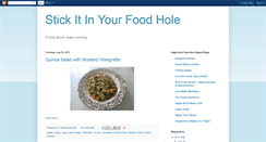 Desktop Screenshot of foodhole.blogspot.com
