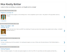 Tablet Screenshot of niceknottyknitter.blogspot.com