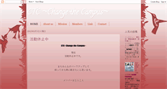 Desktop Screenshot of changethecampusctc.blogspot.com