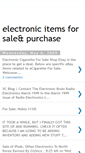 Mobile Screenshot of electronicitemsforsp.blogspot.com