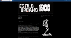 Desktop Screenshot of estilourbano1900.blogspot.com