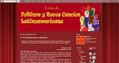 Desktop Screenshot of folkloreynuevacancionlatinoamericana.blogspot.com