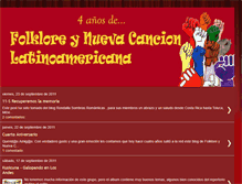 Tablet Screenshot of folkloreynuevacancionlatinoamericana.blogspot.com