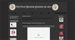 Desktop Screenshot of bicycleartschool.blogspot.com