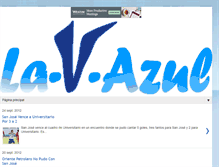 Tablet Screenshot of la-v-azul.blogspot.com