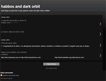 Tablet Screenshot of haberosdarcorbireros.blogspot.com