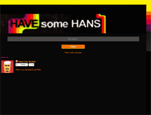 Tablet Screenshot of hansvanharken.blogspot.com