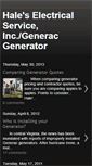 Mobile Screenshot of haleselectricalserviceinc.blogspot.com