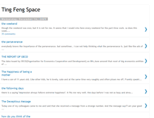 Tablet Screenshot of fengtingspace.blogspot.com