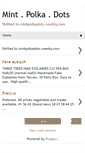 Mobile Screenshot of mintpolkadots.blogspot.com
