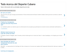 Tablet Screenshot of deportecubano.blogspot.com