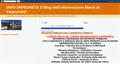 Desktop Screenshot of infoimpruneta.blogspot.com