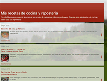 Tablet Screenshot of misrecetasdecocinayrepost.blogspot.com