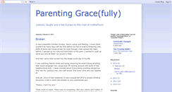 Desktop Screenshot of parentinggracefully.blogspot.com