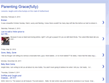 Tablet Screenshot of parentinggracefully.blogspot.com