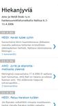 Mobile Screenshot of hiekanjyvia.blogspot.com