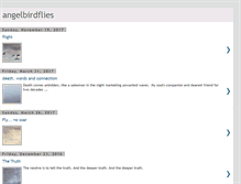 Tablet Screenshot of angelbirdflies.blogspot.com