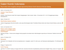 Tablet Screenshot of galerikomikindonesia.blogspot.com