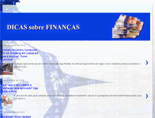 Tablet Screenshot of dicas-financas.blogspot.com