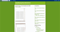 Desktop Screenshot of casadaesquinanobotanico.blogspot.com