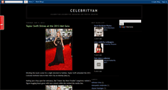 Desktop Screenshot of celebrityan.blogspot.com