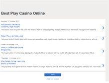 Tablet Screenshot of bestplay-casinoonline.blogspot.com