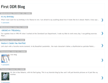 Tablet Screenshot of firstddrblog.blogspot.com