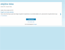 Tablet Screenshot of etejidos.blogspot.com