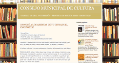 Desktop Screenshot of consejodeculturagp.blogspot.com